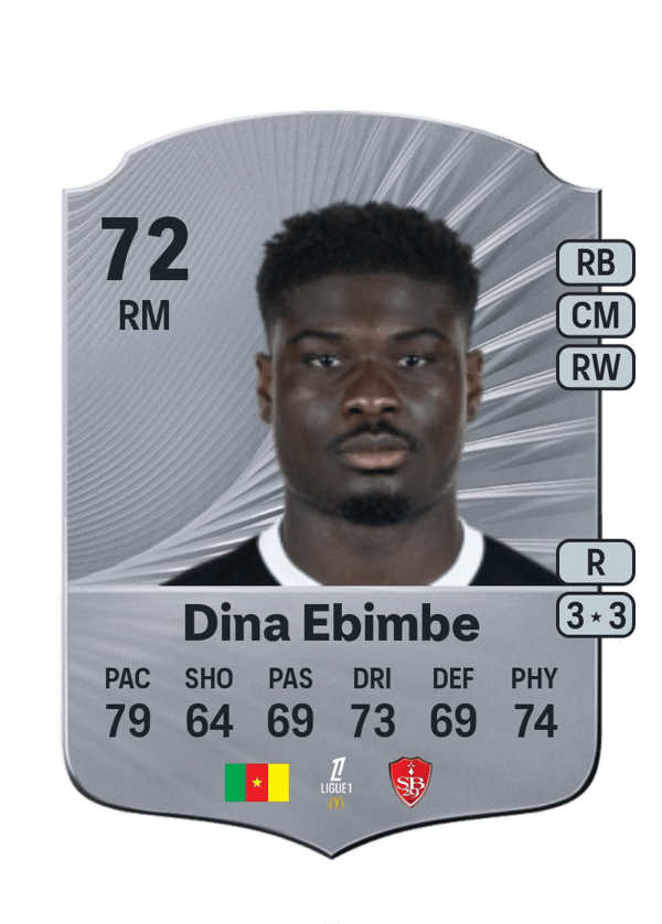 Junior Dina Ebimbe 72 EA FC