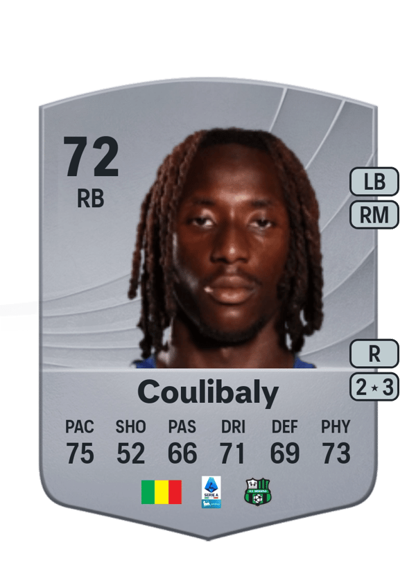 Woyo Coulibaly 72 EA FC