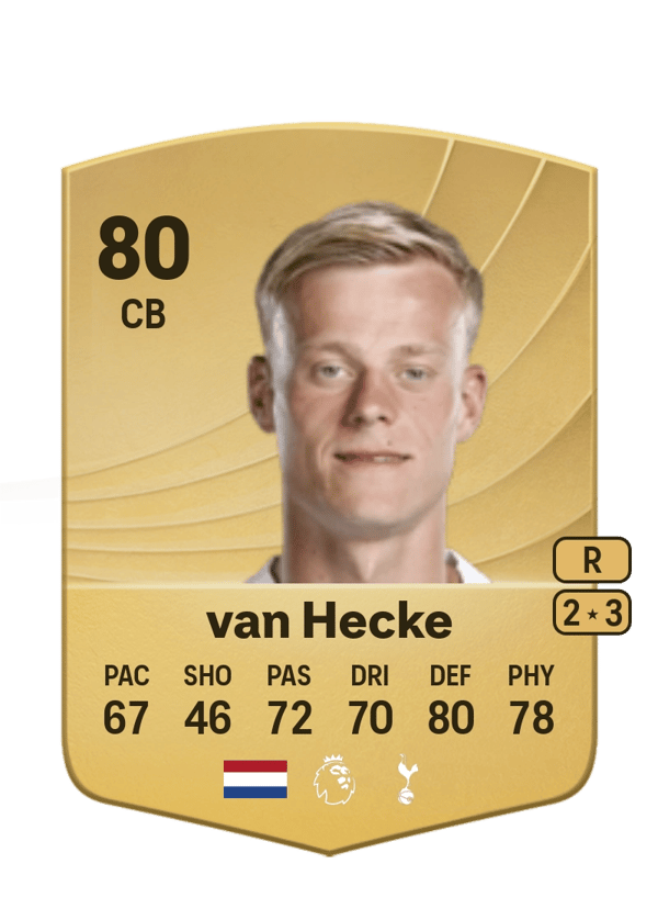 Jan Paul van Hecke 80 EA FC