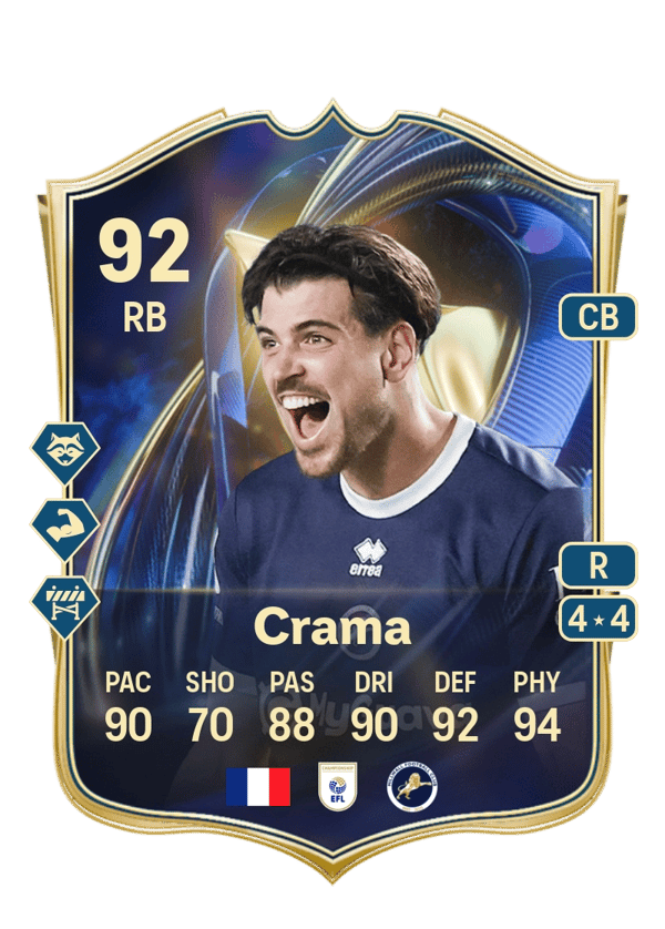 Tristan Crama 92 EA FC