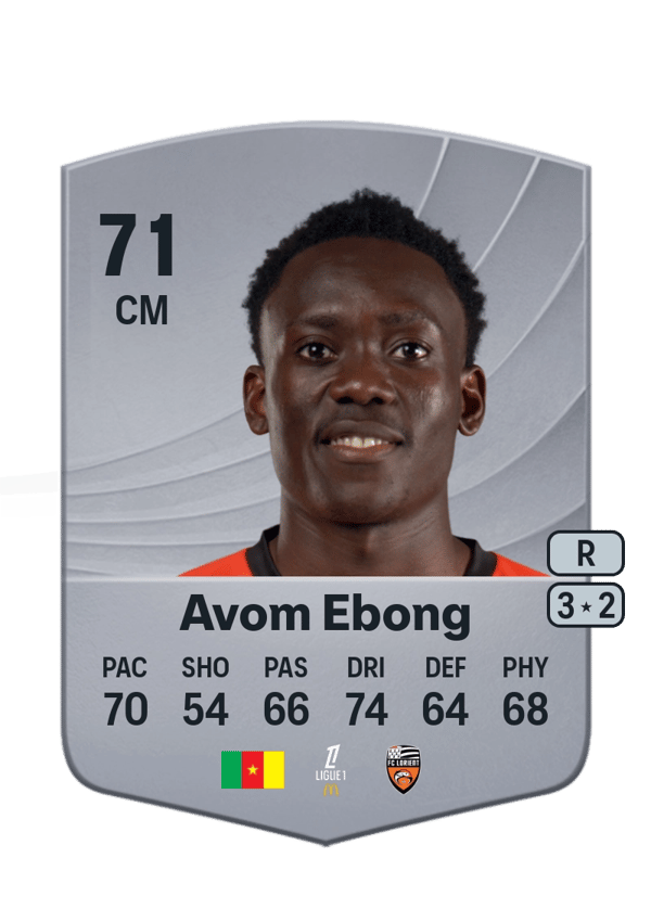 Arthur Avom Ebong 71 EA FC