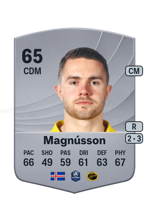 Júlíus Magnússon 65 EA FC