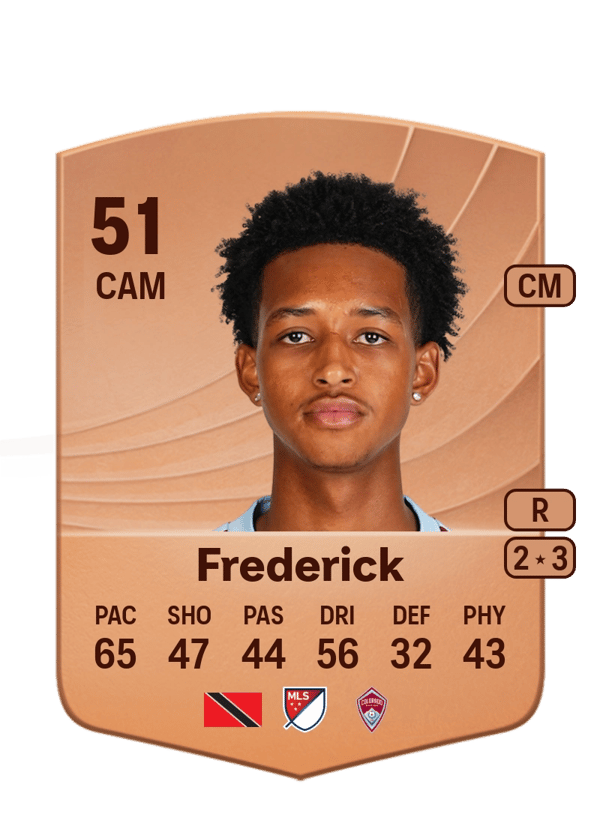 Wayne Frederick 51 EA FC