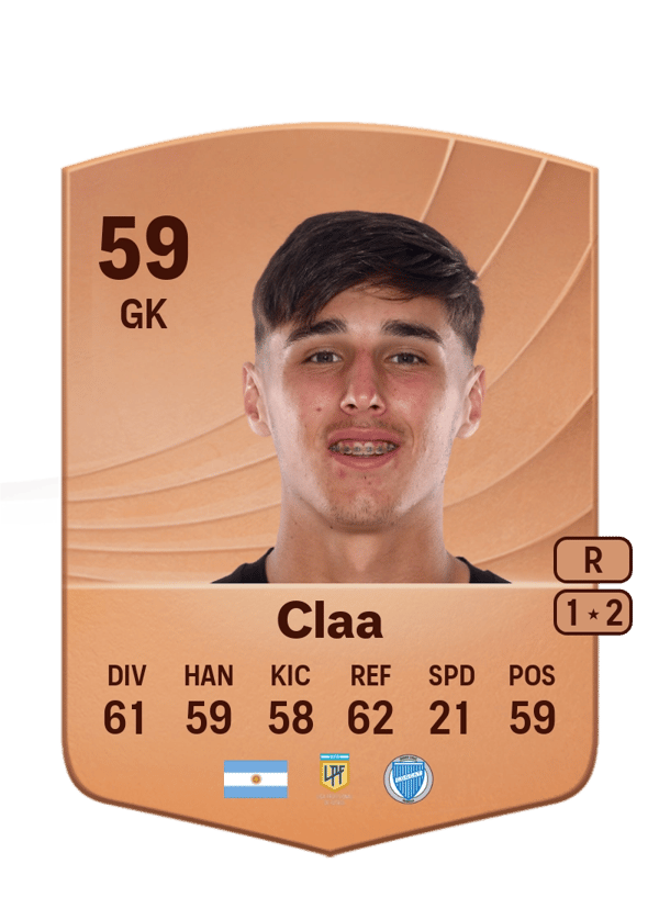 Nicólas Claa 59 EA FC