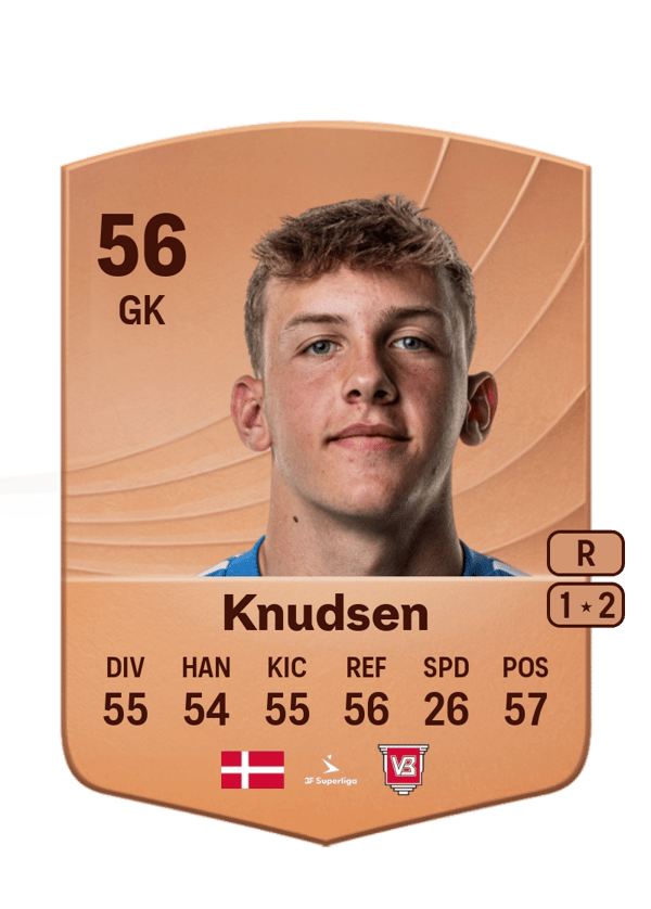 Gustav Knudsen 56 EA FC