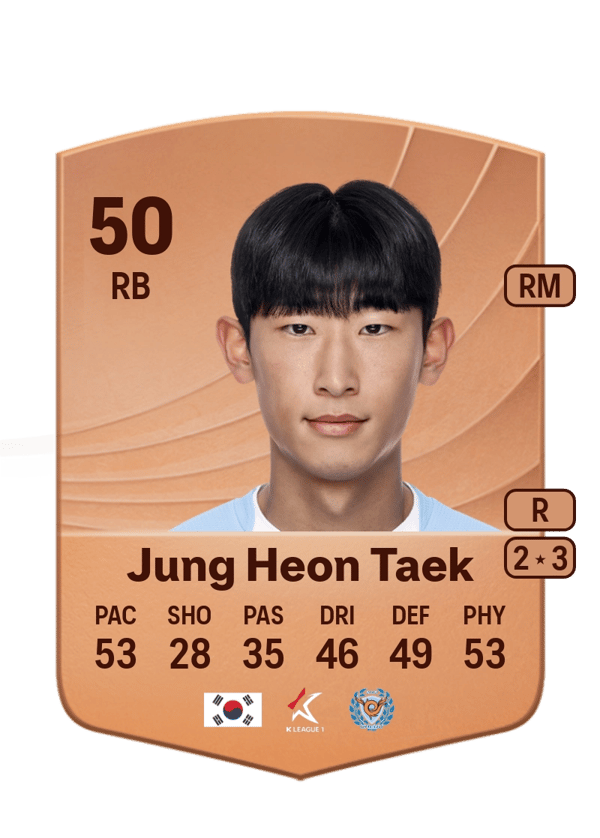 Jung Heon Taek 50 EA FC
