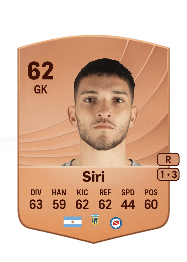 Gonzalo Siri 62 EA FC