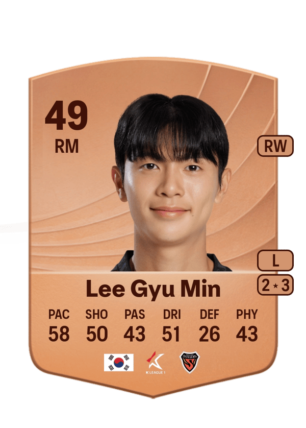 Lee Gyu Min 49 EA FC