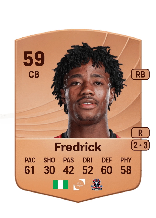 Benjamin Fredrick 59 EA FC