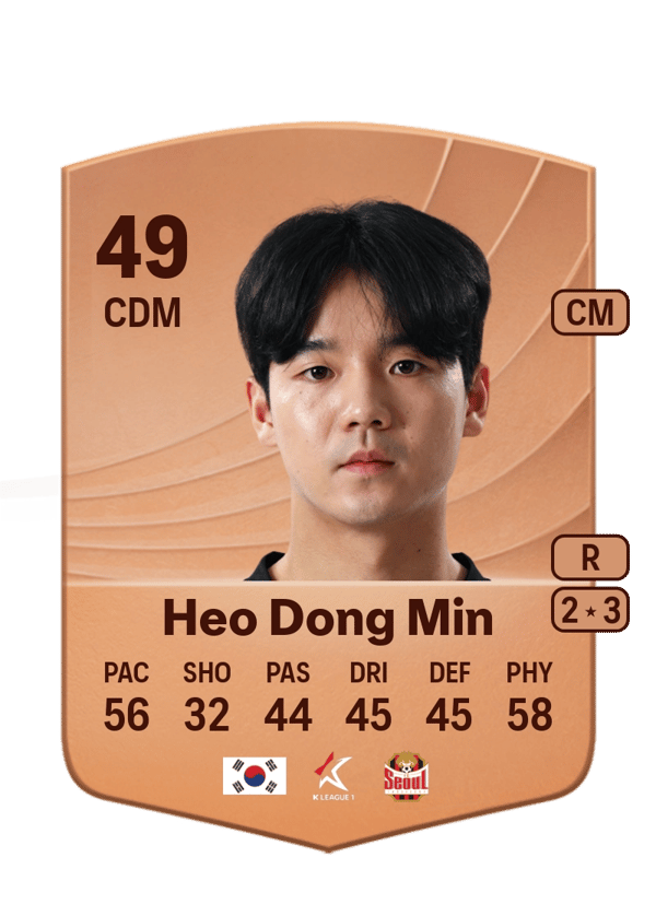 Heo Dong Min 49 EA FC
