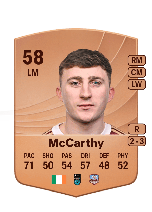 Ed McCarthy 58 EA FC