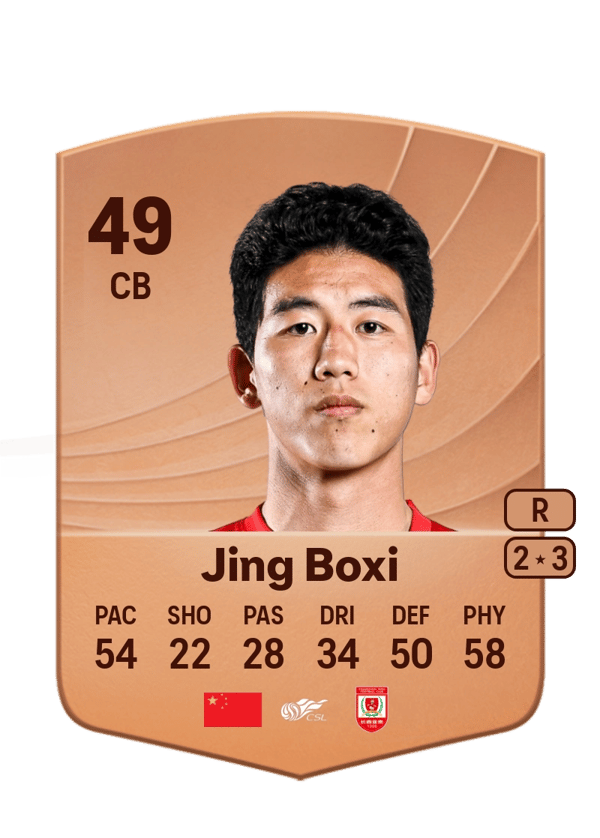 Jing Boxi 49 EA FC