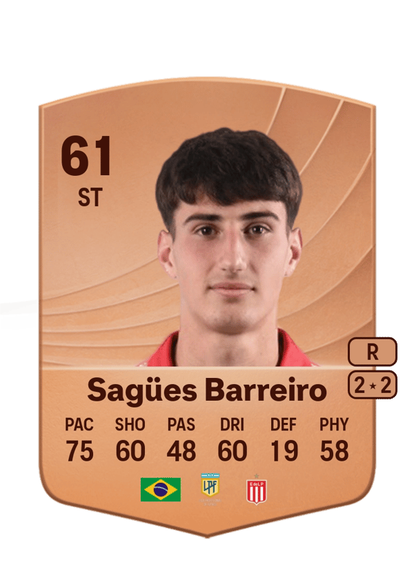 Benjamín Sagües Barreiro 61 EA FC