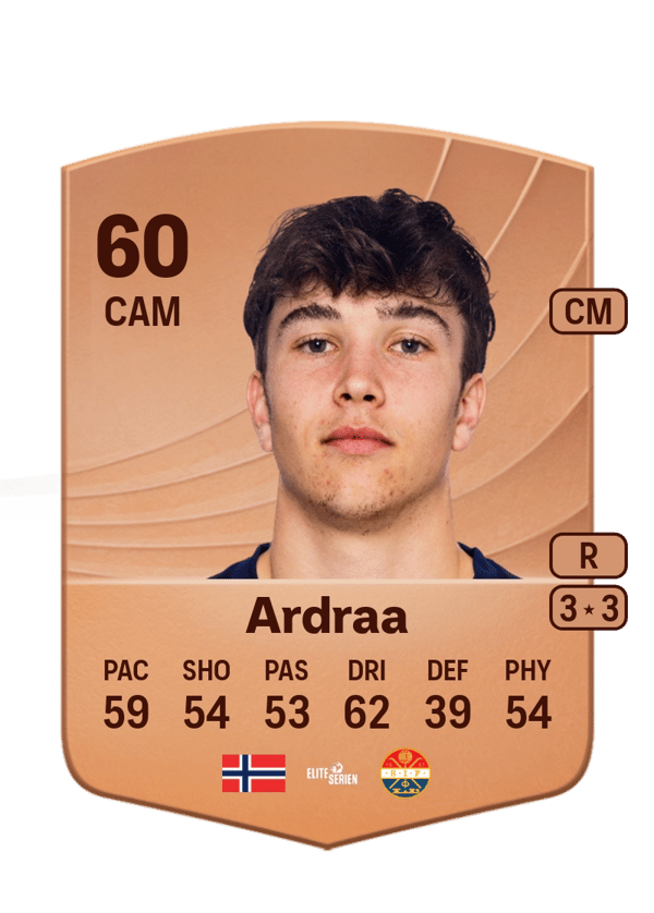 Fredrik Ardraa 60 EA FC