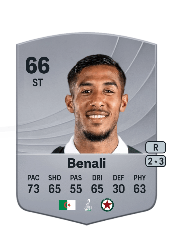 Hacène Benali 66 EA FC