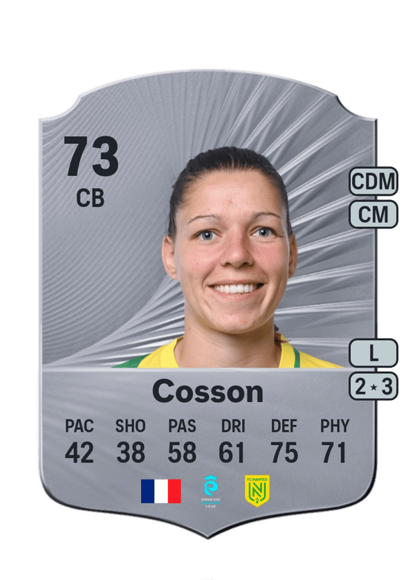 Maureen Cosson 73 EA FC