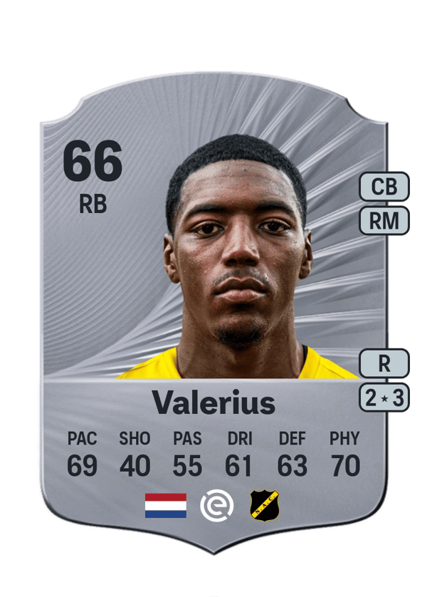 Cherrion Valerius 66 EA FC