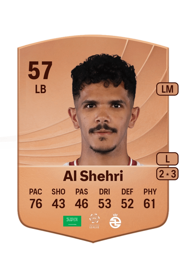 Al Shehri 57 EA FC