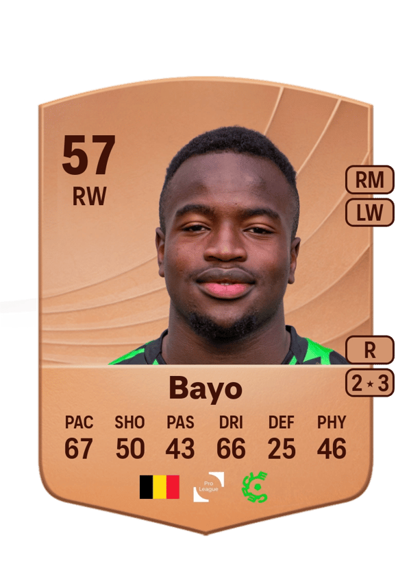 Alama Bayo 57 EA FC
