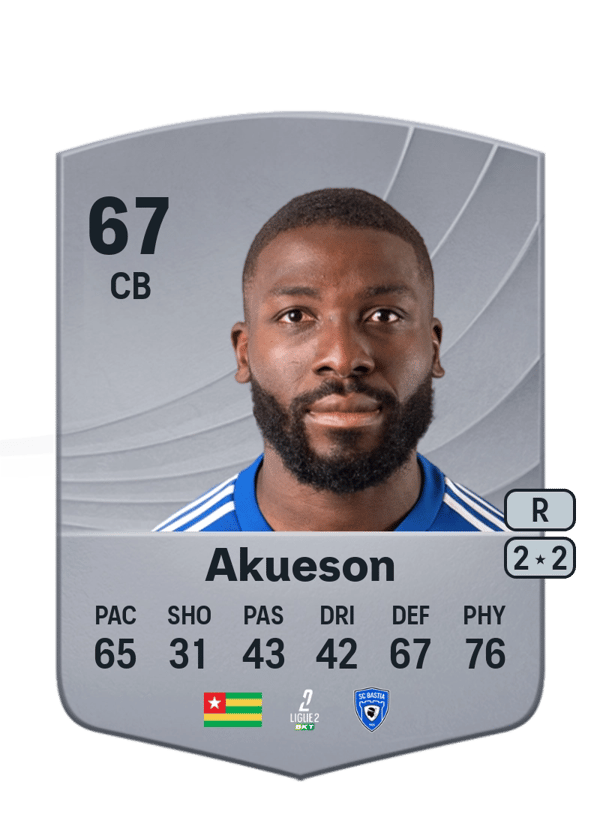 Gustave Akueson 67 EA FC