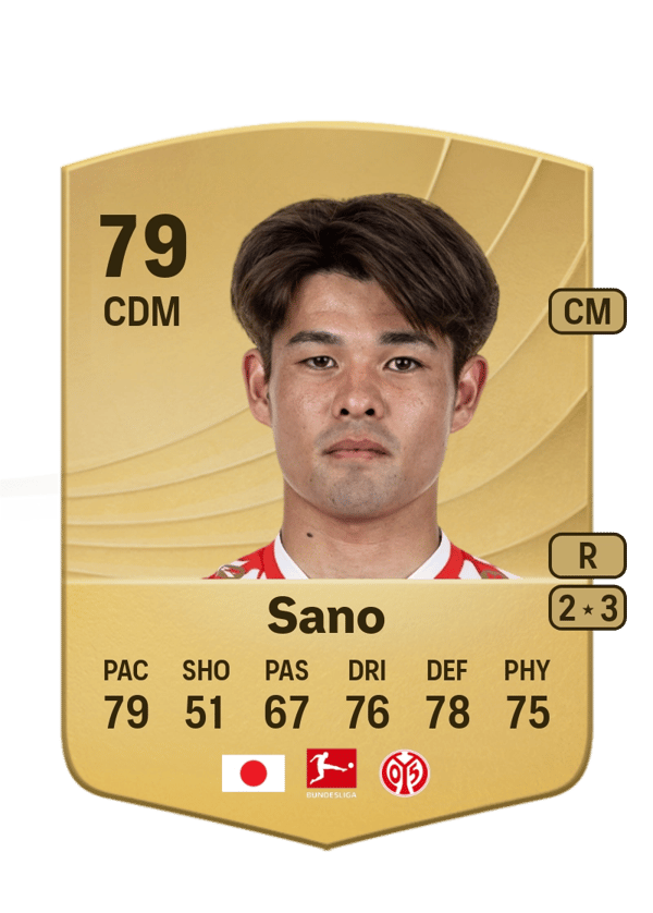 Kaishū Sano 79 EA FC