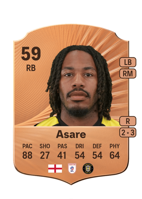 Zico Asare 59 EA FC