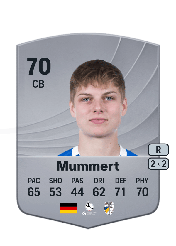 Gwen Mummert 70 EA FC