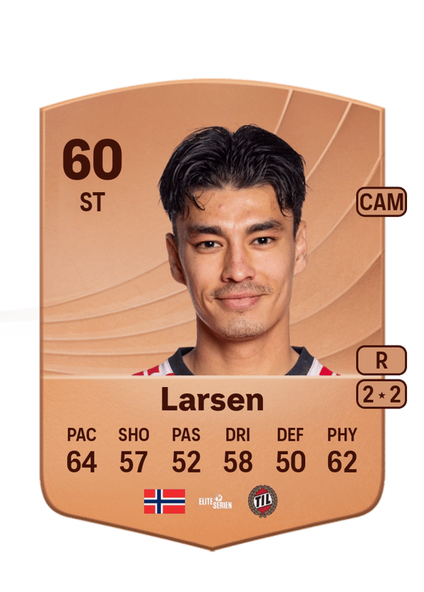 Heine Åsen Larsen 60 EA FC