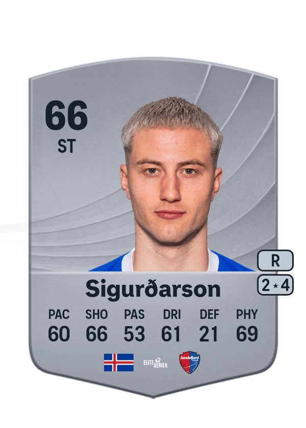 Stefán Ingi Sigurðarson 66 EA FC