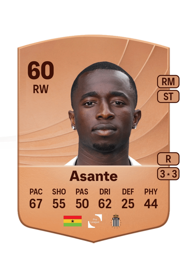 Raymond Asante 60 EA FC
