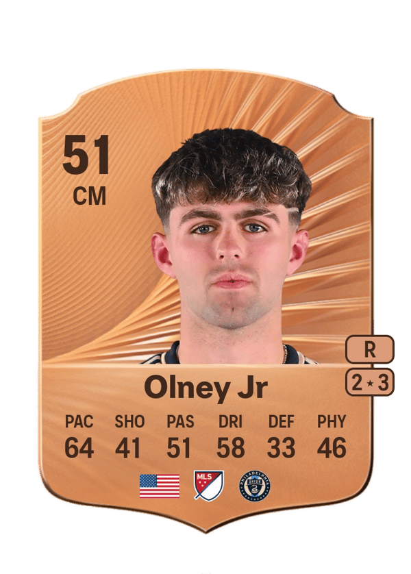CJ Olney Jr 51 EA FC