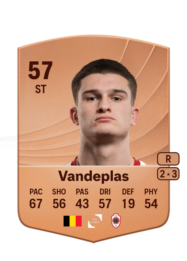 Gerard Vandeplas 57 EA FC