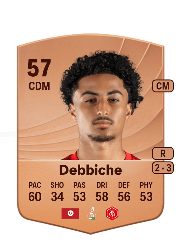 Wael Debbiche 57 EA FC