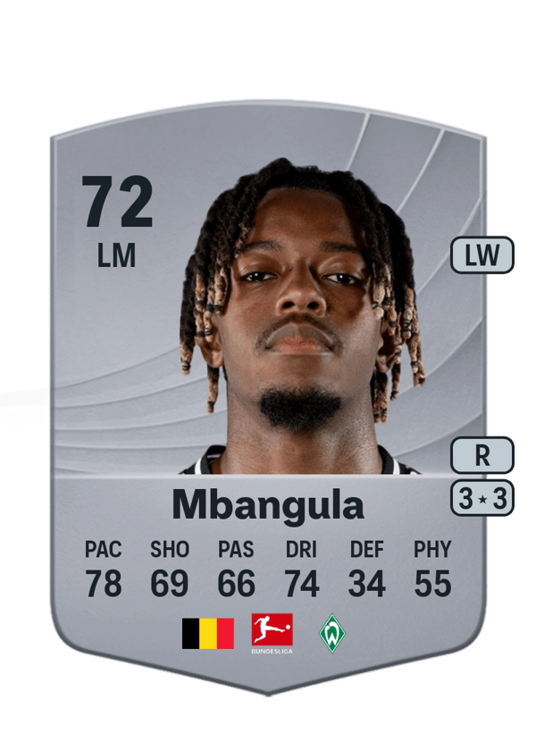 Samuel Mbangula 72 EA FC