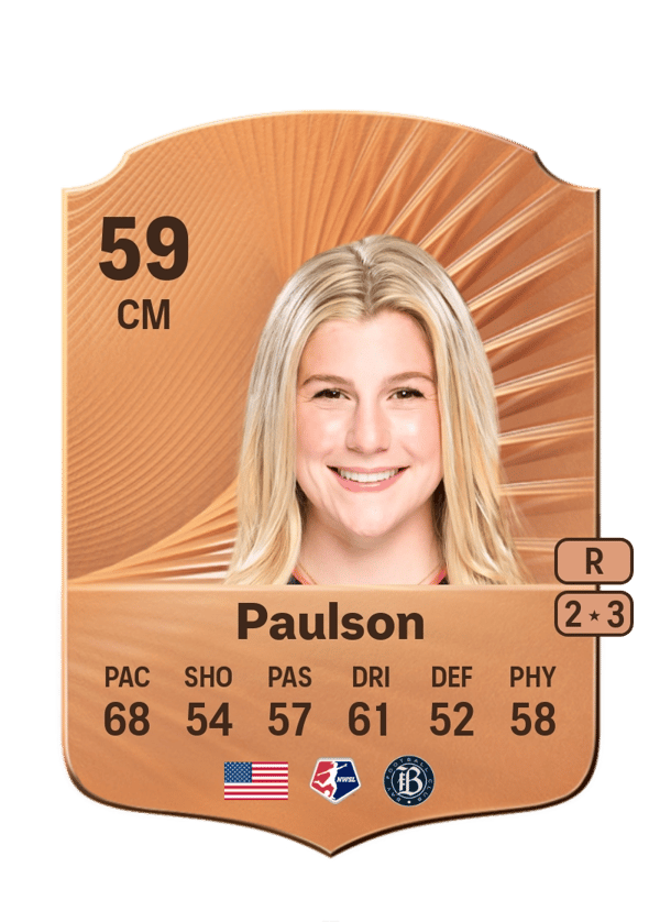 Catherine Paulson 59 EA FC