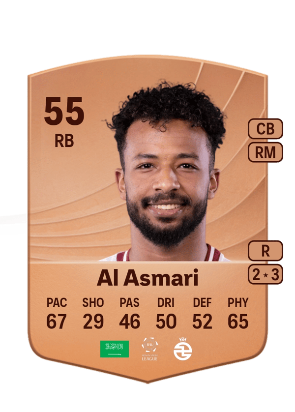 Hassan Al Asmari 55 EA FC
