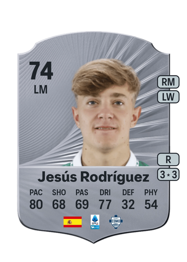Jesús Rodríguez 74 EA FC