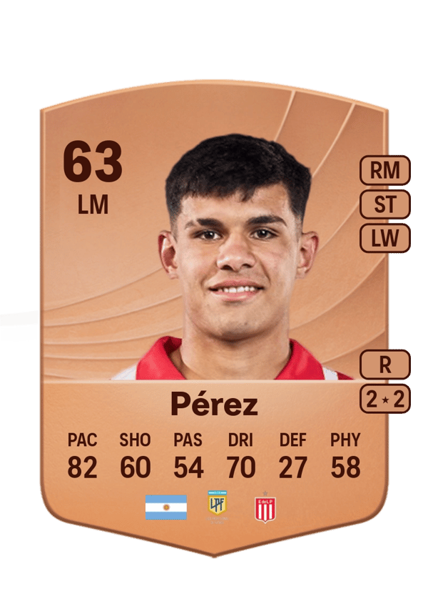 Fabricio Pérez 63 EA FC