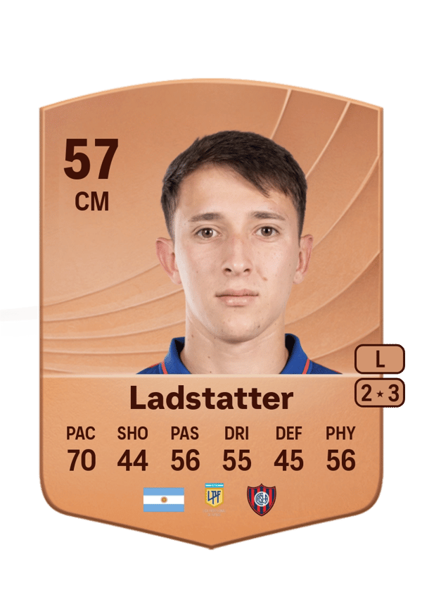 Agustin Ladstatter 57 EA FC