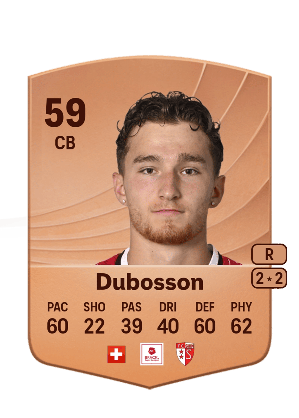 Maxime Dubosson 59 EA FC