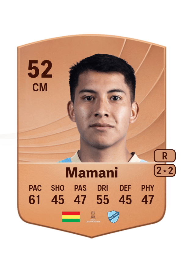 Yeferson Mamani 52 EA FC