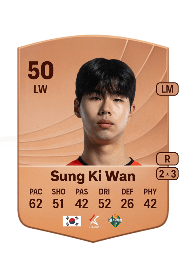 Sung Ki Wan 50 EA FC