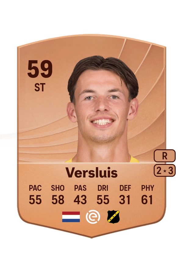 Dion Versluis 59 EA FC