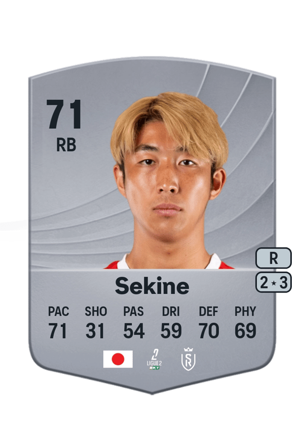 Hiroki Sekine 71 EA FC