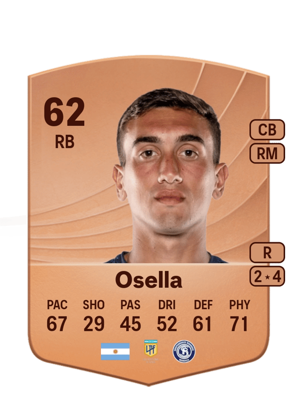 Alejo Osella 62 EA FC