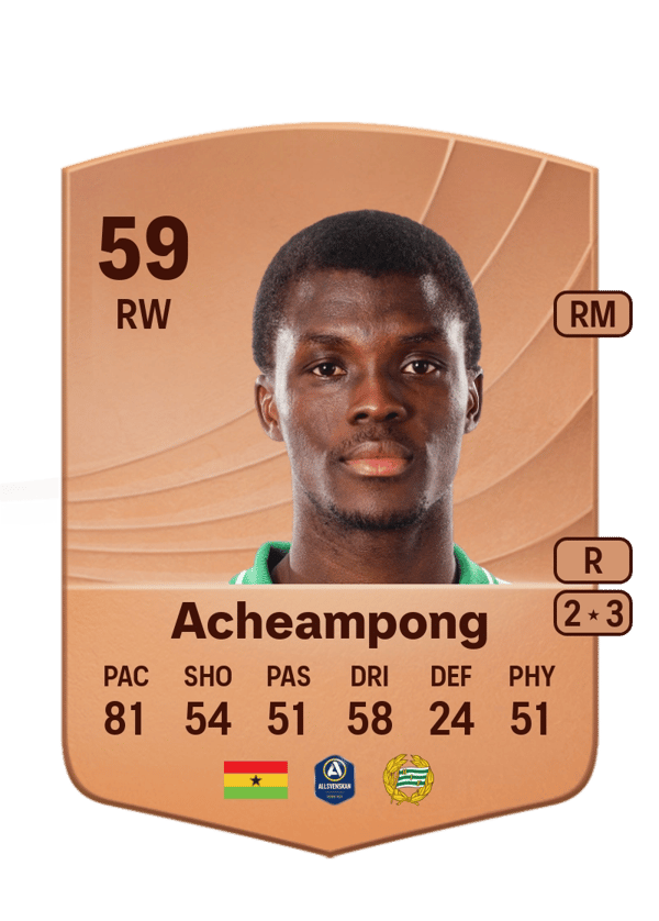 Bernard Acheampong 59 EA FC