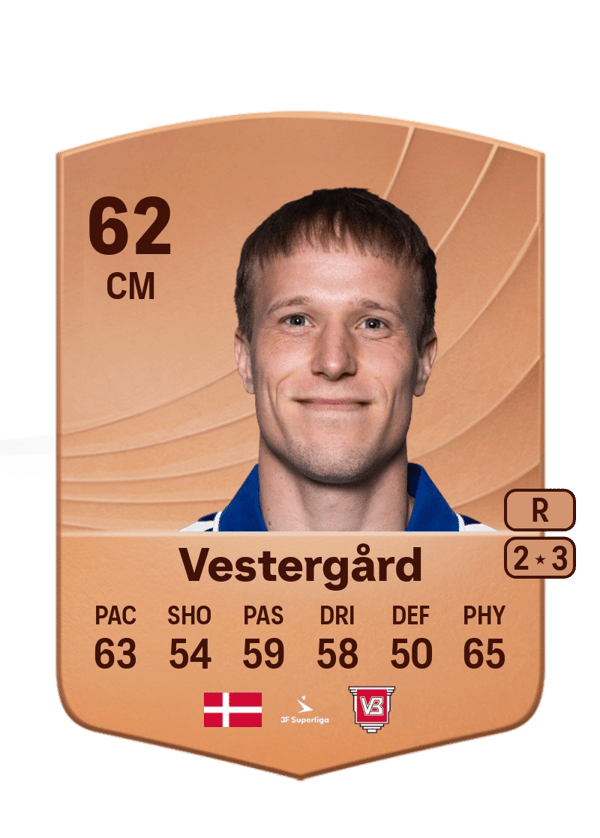 Mike Vestergård 62 EA FC