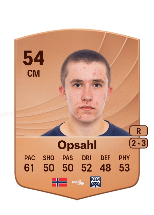 Herman Sjåvik Opsahl 54 EA FC