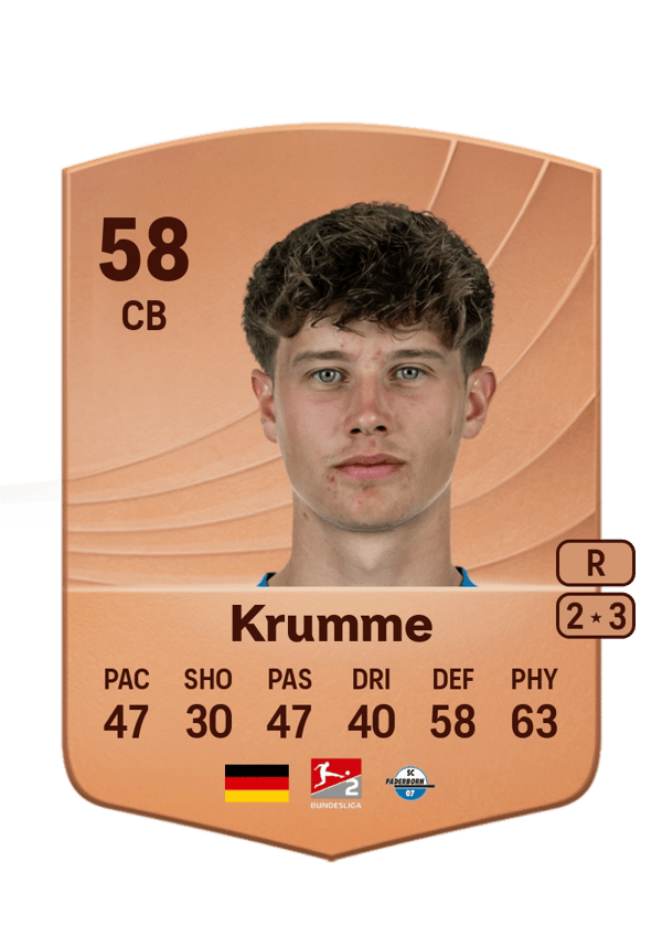 Kevin Krumme 58 EA FC