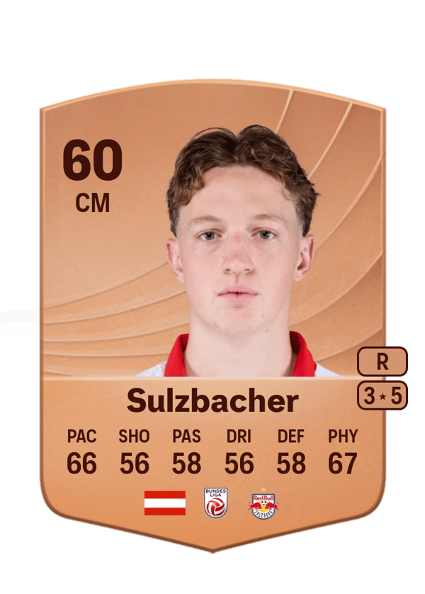 Valentin Sulzbacher 60 EA FC